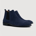Clarkson Chelsea Midnight Μπλε Suede Δερμάτινα μποτάκια Ανδρικό