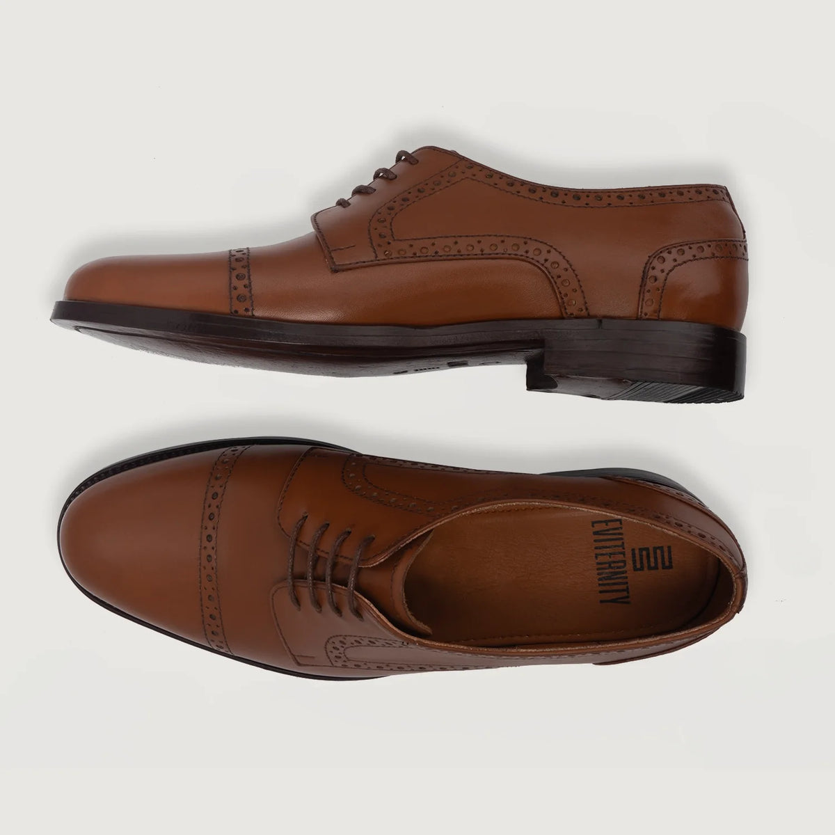 Dirk Brogues Derby Ταμπά Δερμάτινα παπούτσια Ανδρικό For Men - Ενισχυμένη φτέρνα & διπλές ραφές ακριβείας