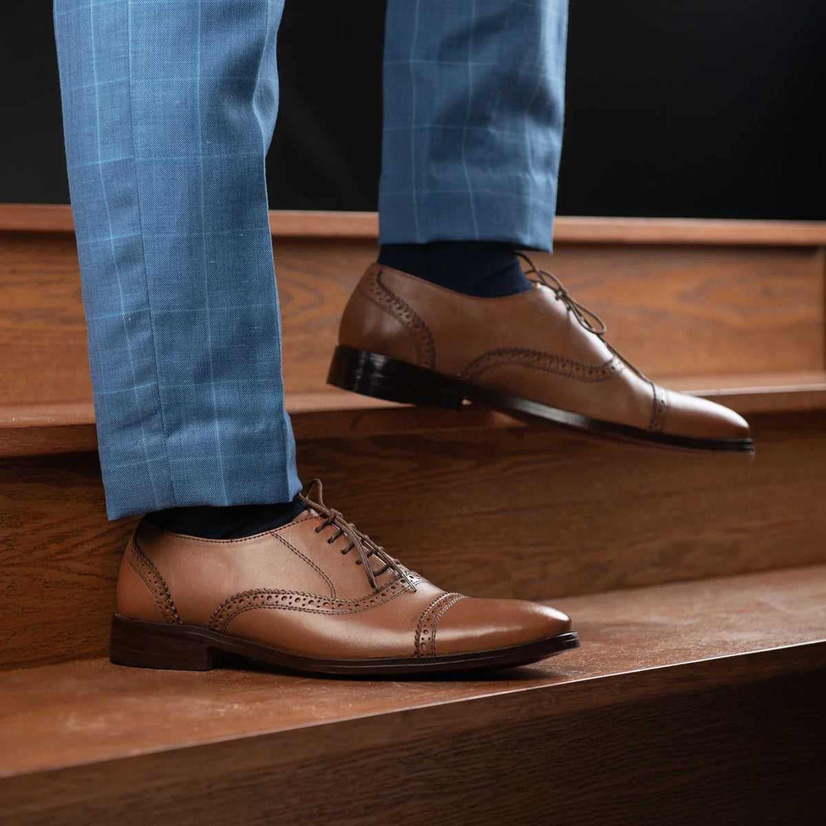 Orlaven Greyson Brogues Oxford Ταμπά Δερμάτινα παπούτσια Ανδρικό footwear image 10