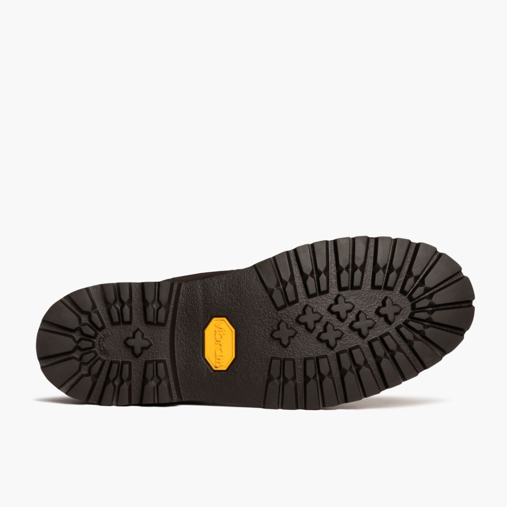 High-Traction Rubber Outsole & Lug Tread Pattern on Explorer Rocky Road Δερμάτινα μποτάκια Ανδρικό