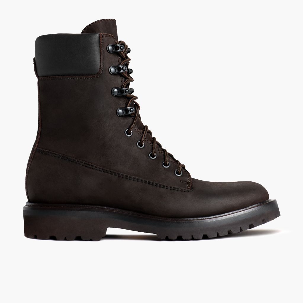 Classic Full-Grain leather Boots - Κατασκευή ραφής Goodyear & λεπτομέρεια μύτης παπουτσιού