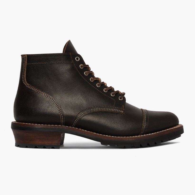 Vanguard Waxed Cacao Leather Boots Ανδρικό
