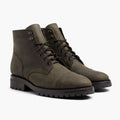Captain StormKing® Dark Olive Matte Δερμάτινα μποτάκια Ανδρικό