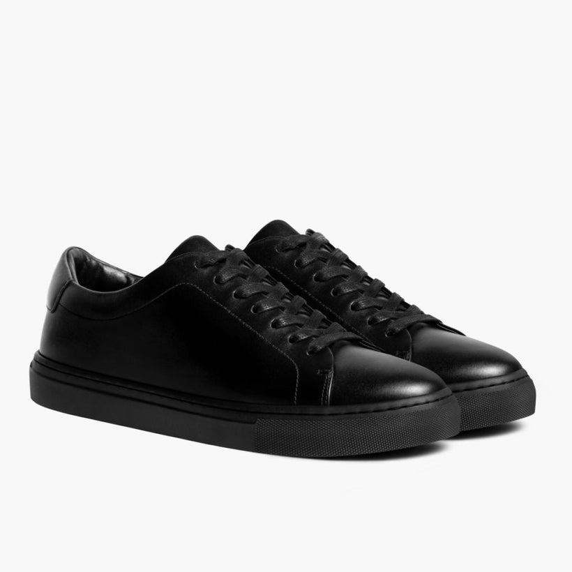 Encore Jet Μαύρο Δερμάτινα sneakers Ανδρικό