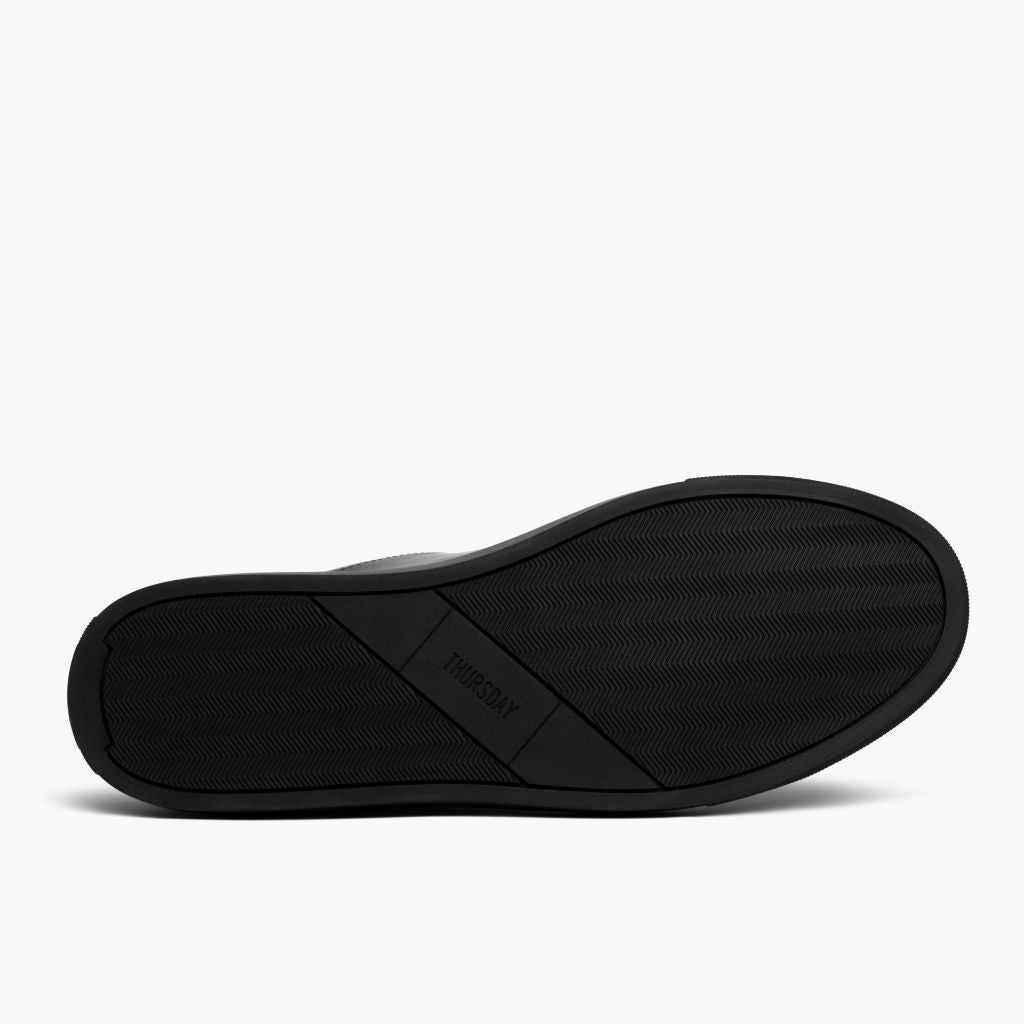 High-Traction Rubber Outsole & Lug Tread Pattern on Encore Jet Μαύρο Δερμάτινα sneakers Ανδρικό