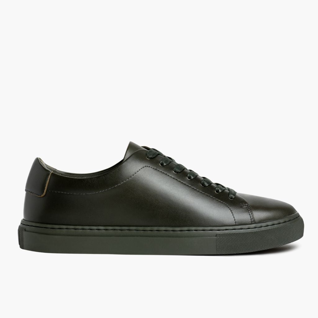 Encore Forest Δερμάτινα sneakers Ανδρικό - Κατασκευή ραφής Goodyear & λεπτομέρεια μύτης παπουτσιού