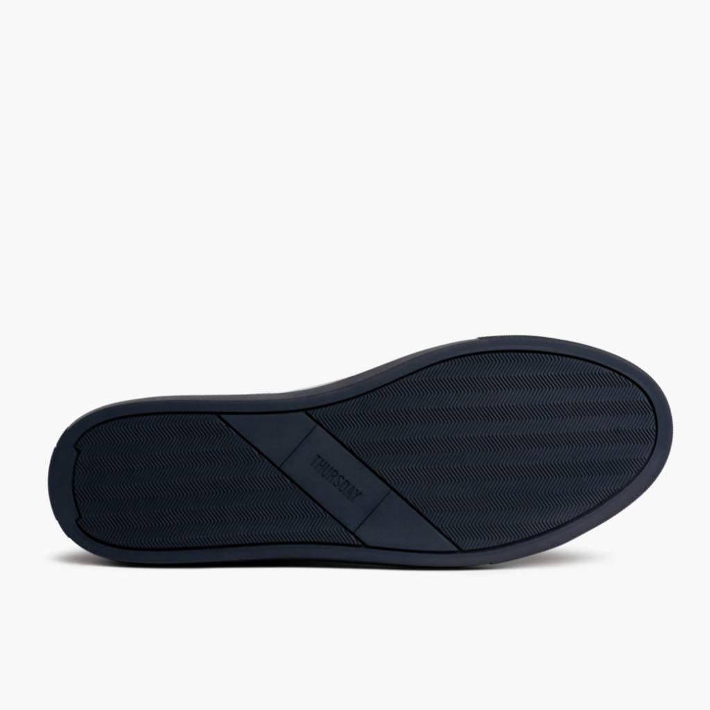 High-Traction Rubber Outsole & Lug Tread Pattern on Encore Navy Δερμάτινα sneakers Ανδρικό