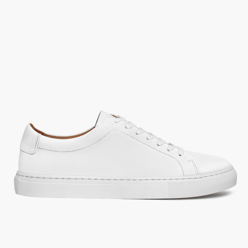 Encore White Leather Sneakers Γυναικείο