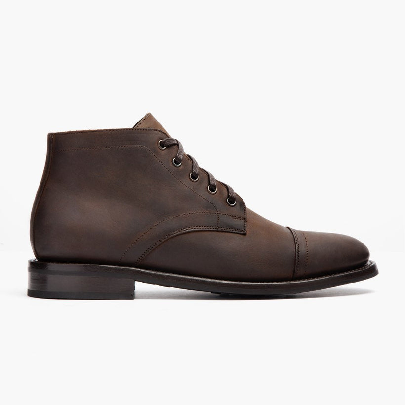 Cadet Tobacco Leather Boots Ανδρικό