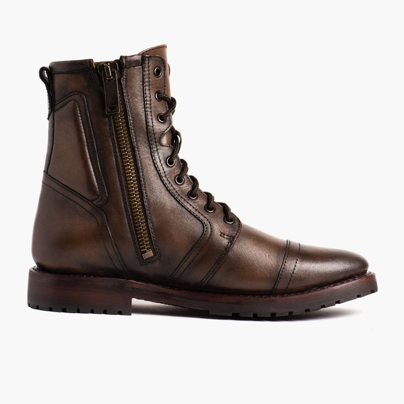 Casa Moto Anejo Leather Boots Ανδρικό