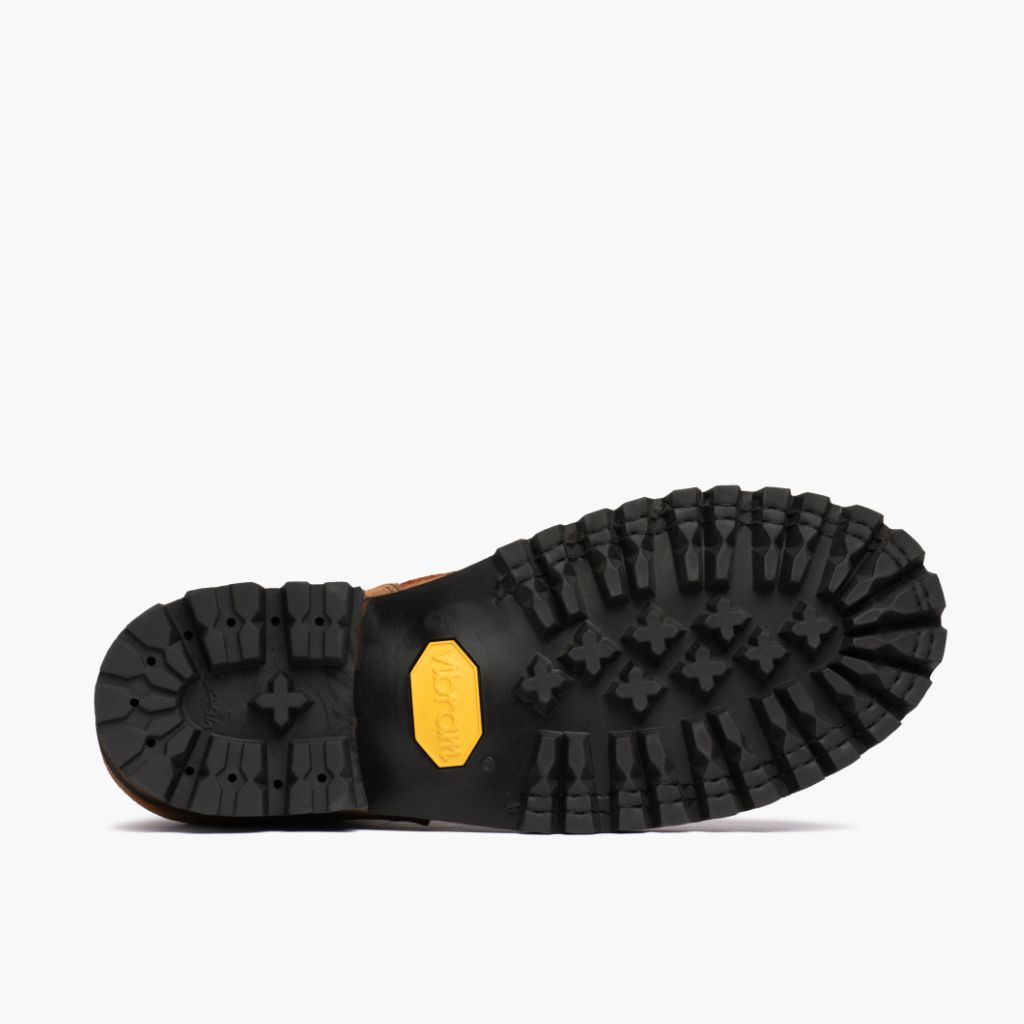 High-Traction Rubber Outsole & Lug Tread Pattern on Challenger Badland Δερμάτινα μποτάκια Ανδρικό