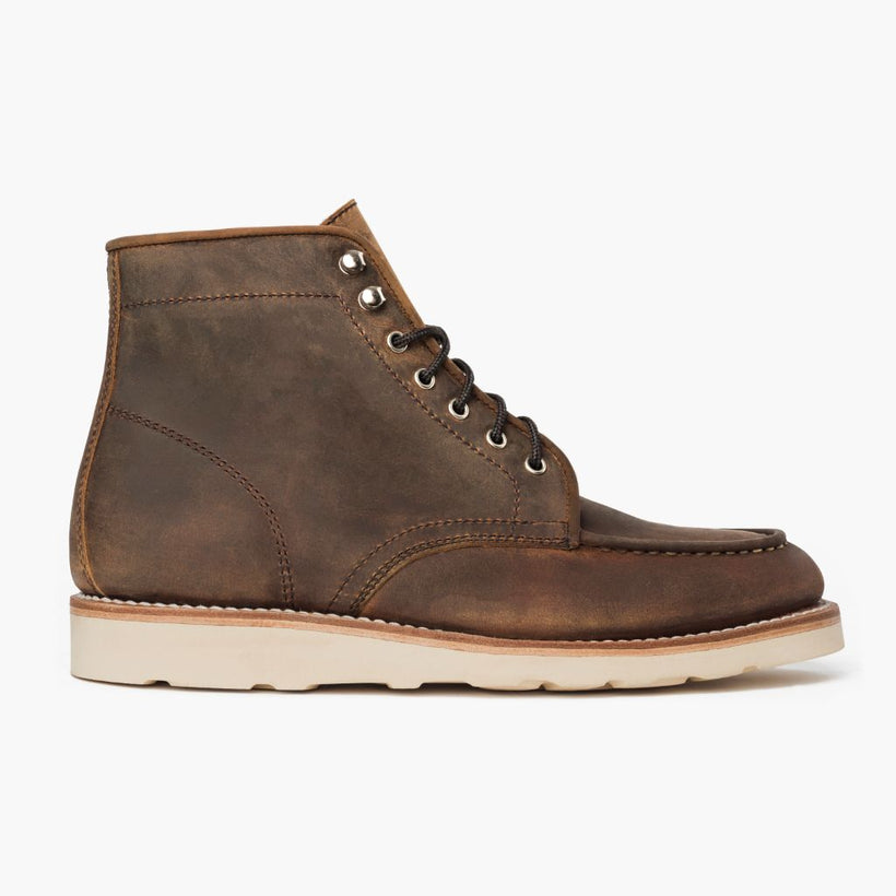 Diplomat Burnt Copper Leather Boots Ανδρικό