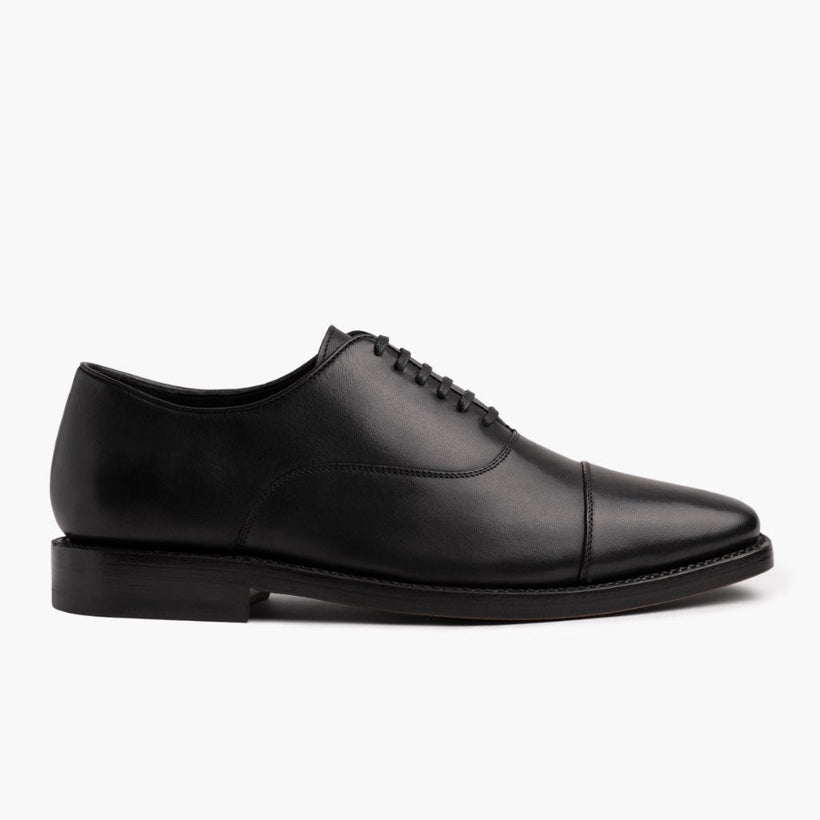 Executive Μαύρο Leather Sneakers Ανδρικό