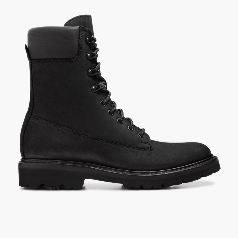 Explorer Μαύρο Matte Leather Boots Ανδρικό