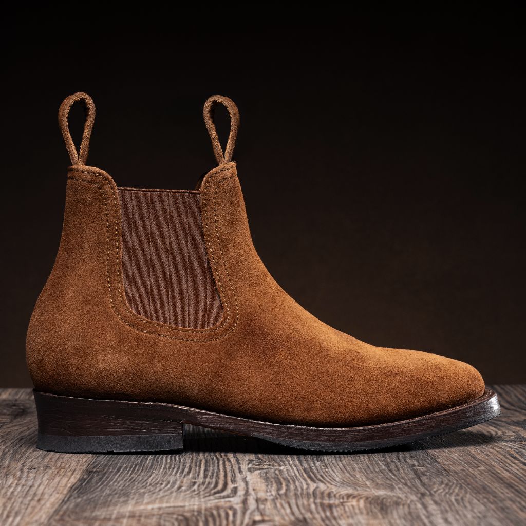 Classic Full-Grain leather Boots - Κατασκευή ραφής Goodyear & λεπτομέρεια μύτης παπουτσιού