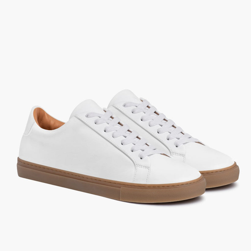 Legacy White Leather Sneakers Ανδρικό