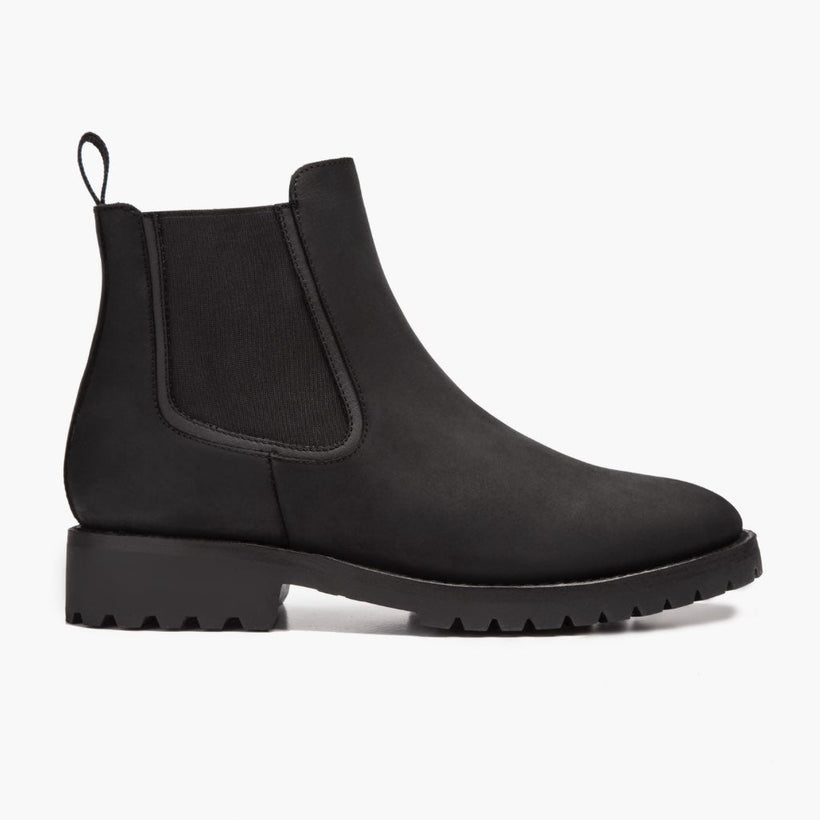 Legend Μαύρο Matte Leather Boots Ανδρικό