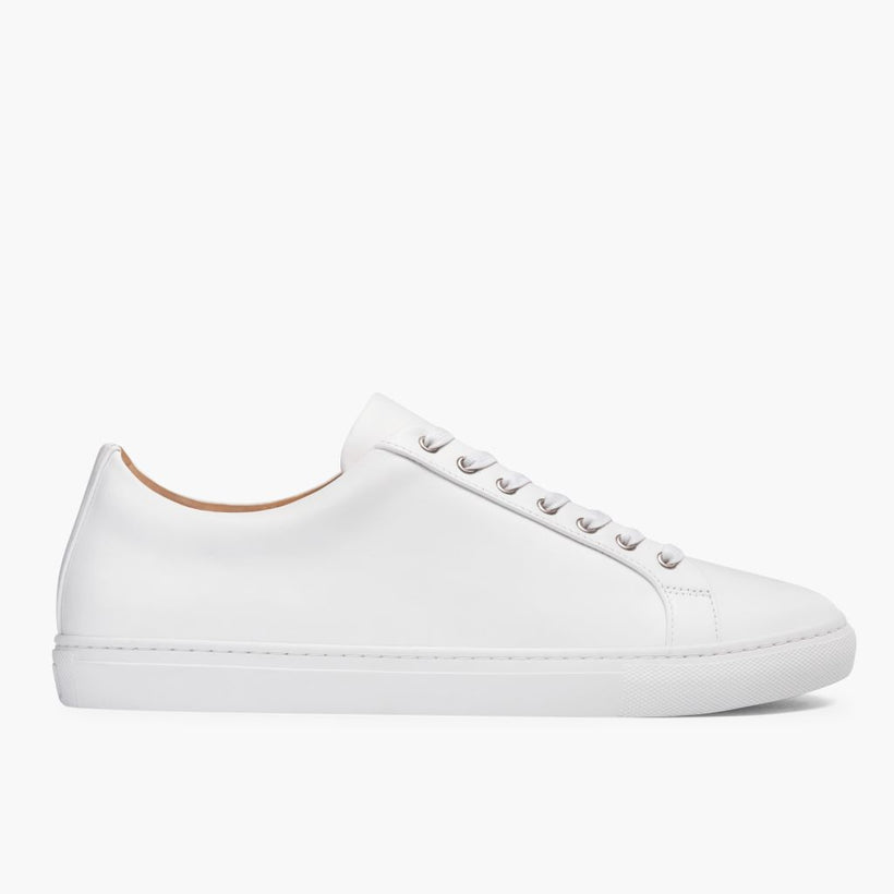 Premier Low Top White Leather Sneakers Ανδρικό