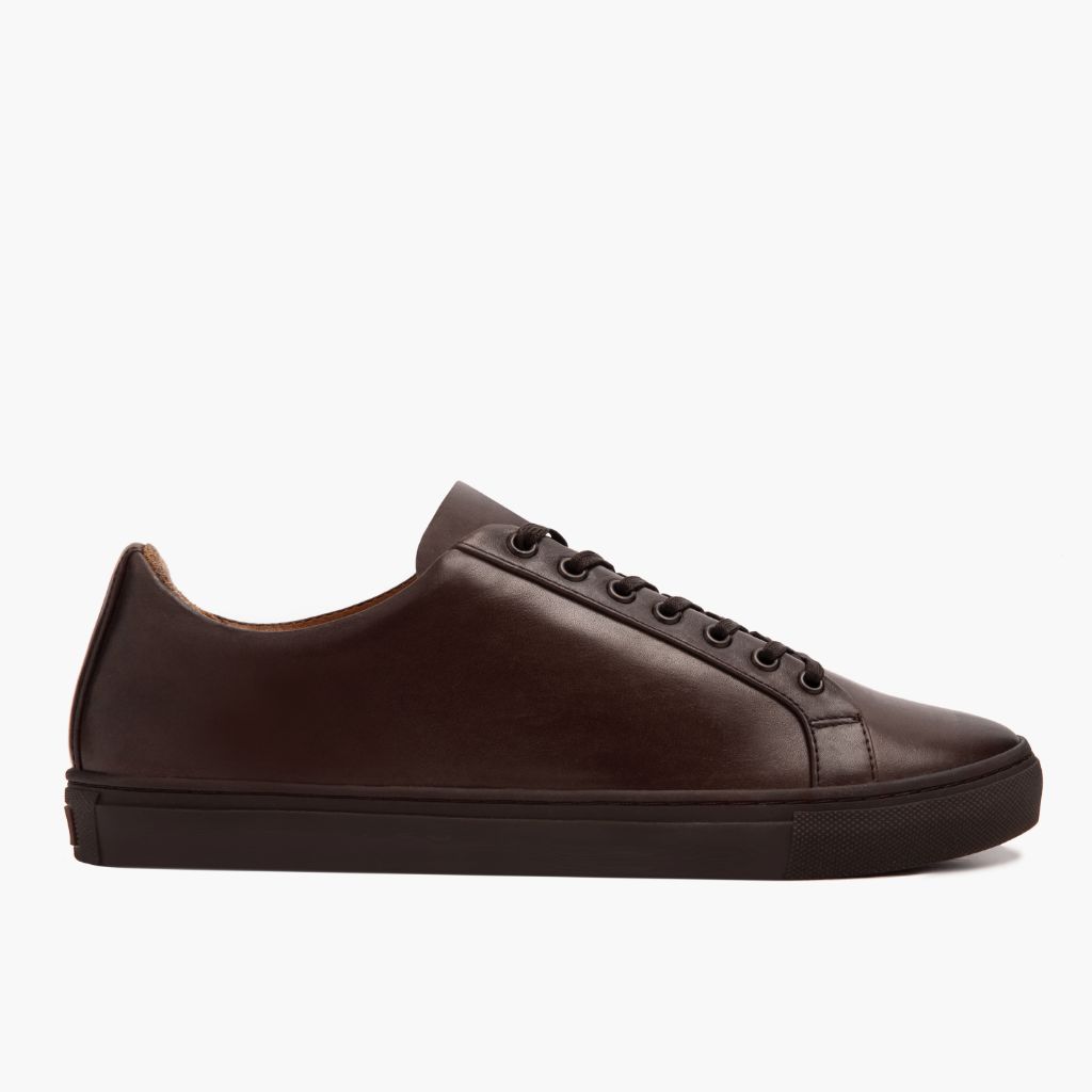 Classic Full-Grain leather Sneakers - Κατασκευή ραφής Goodyear & λεπτομέρεια μύτης παπουτσιού