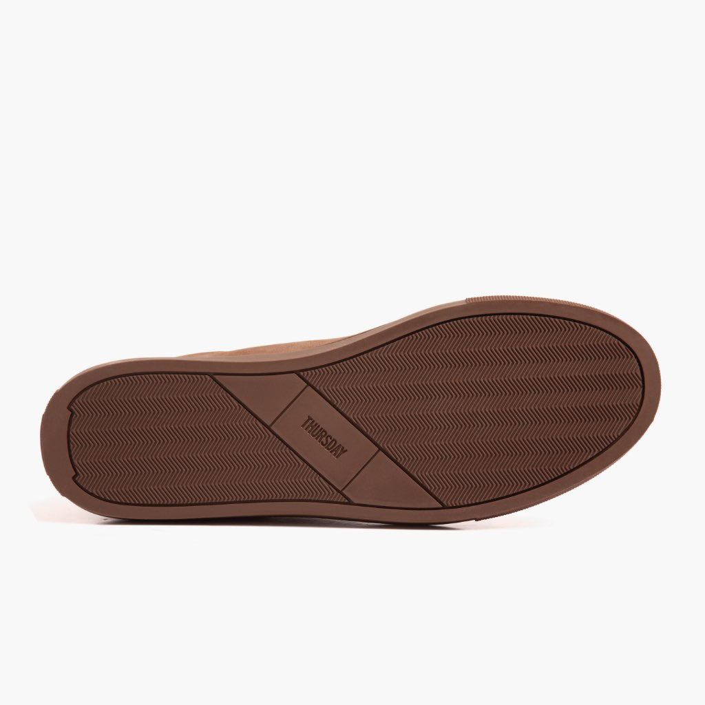 High-Traction Rubber Outsole & Lug Tread Pattern on Premier Low Top Pebble Δερμάτινα sneakers Ανδρικό For Men