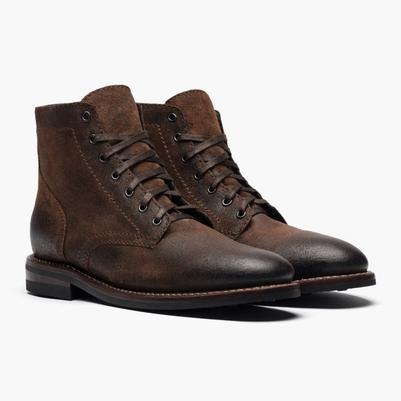 President Mocha Leather Boots Ανδρικό