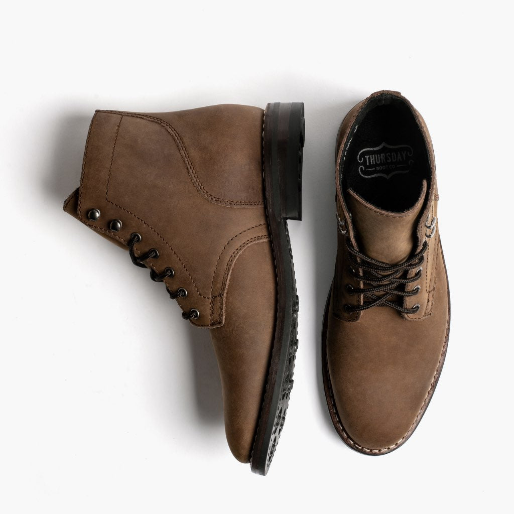 President Saddlewood Δερμάτινα μποτάκια Ανδρικό For Men - Ενισχυμένη φτέρνα & διπλές ραφές ακριβείας