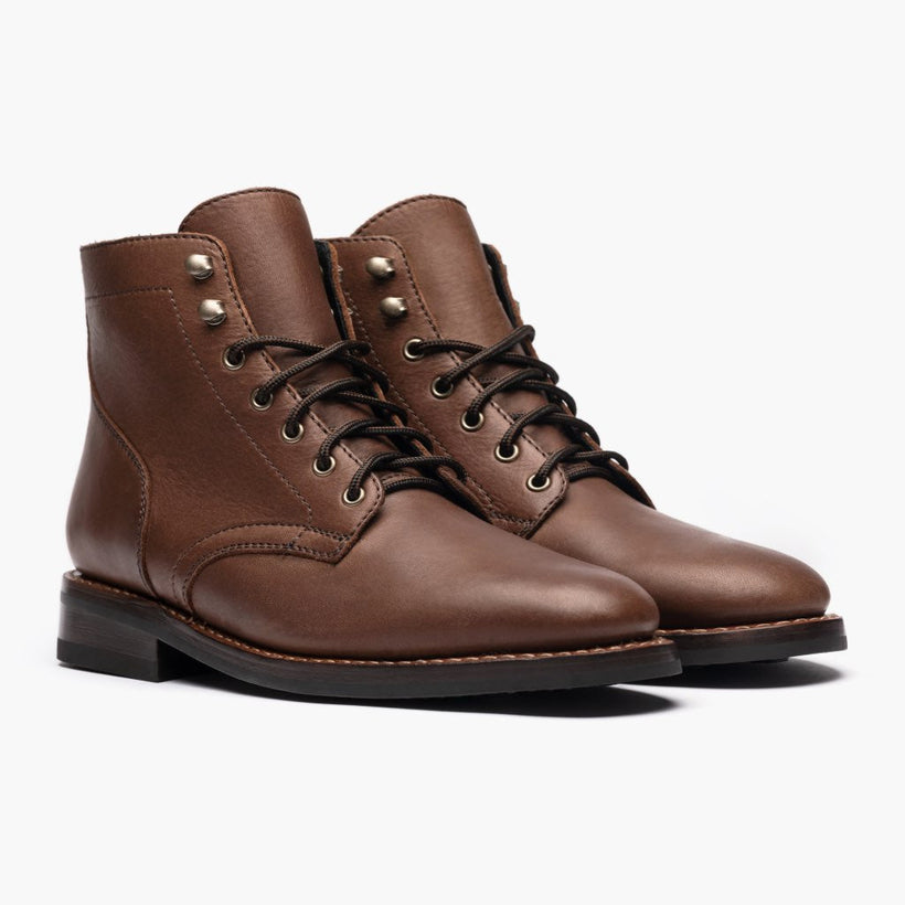 President Whiskey Leather Boots Ανδρικό