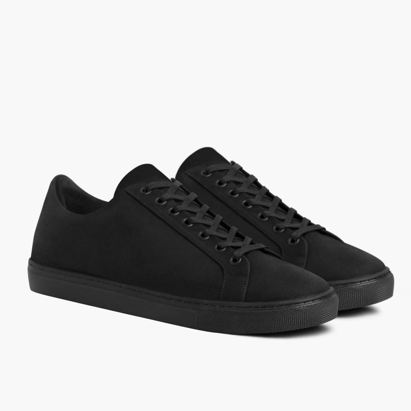 Premier Low Top Μαύρο Matte Leather Sneakers Ανδρικό