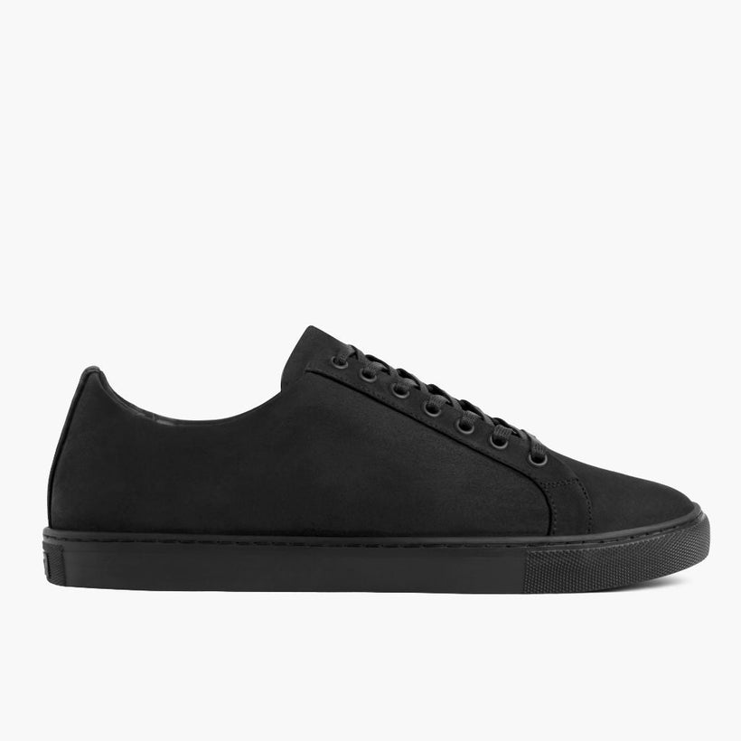 Premier Low Top Μαύρο Matte Leather Sneakers Ανδρικό