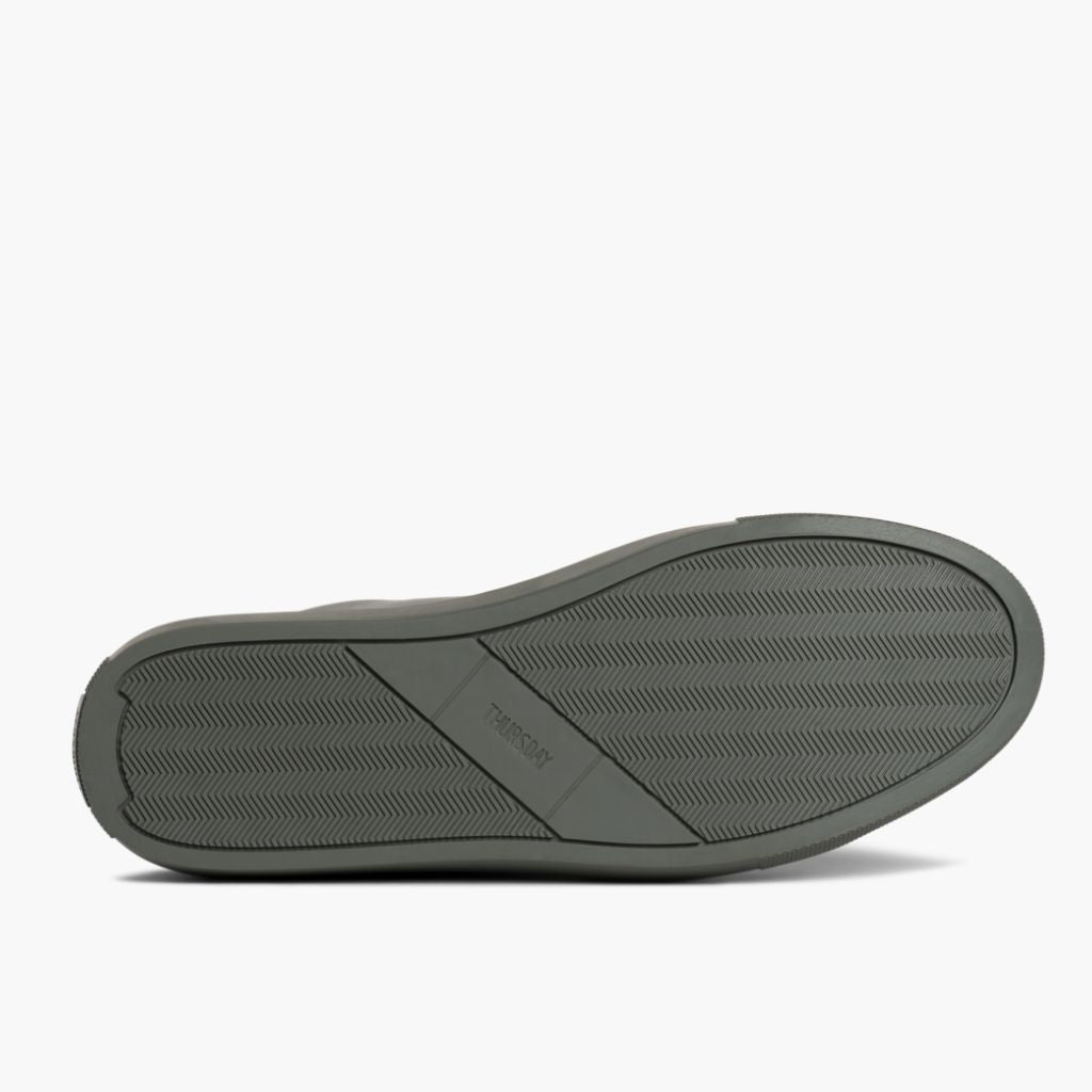 High-Traction Rubber Outsole & Lug Tread Pattern on Premier Low Top Grey Δερμάτινα sneakers Ανδρικό For Men