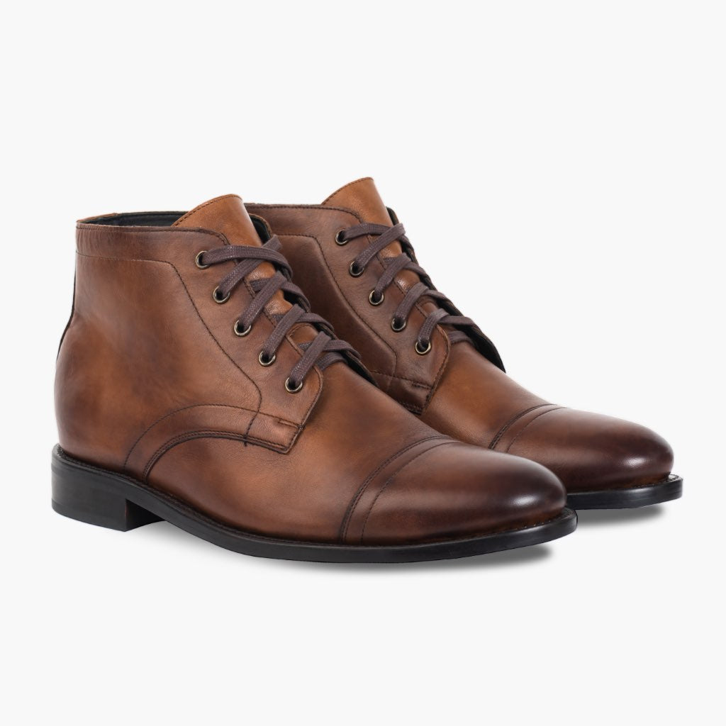 Cadet Walnut Δερμάτινα μποτάκια Ανδρικό in Classic Full-Grain Leather - Πλαϊνή όψη | Αγορά online