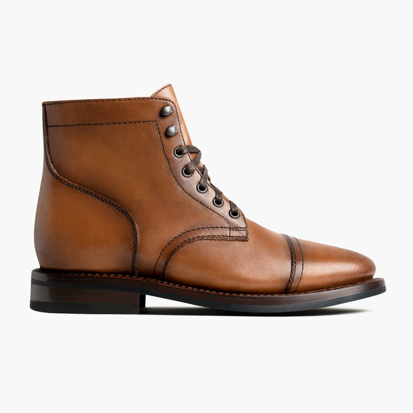 Captain Toffee Leather Boots Ανδρικό