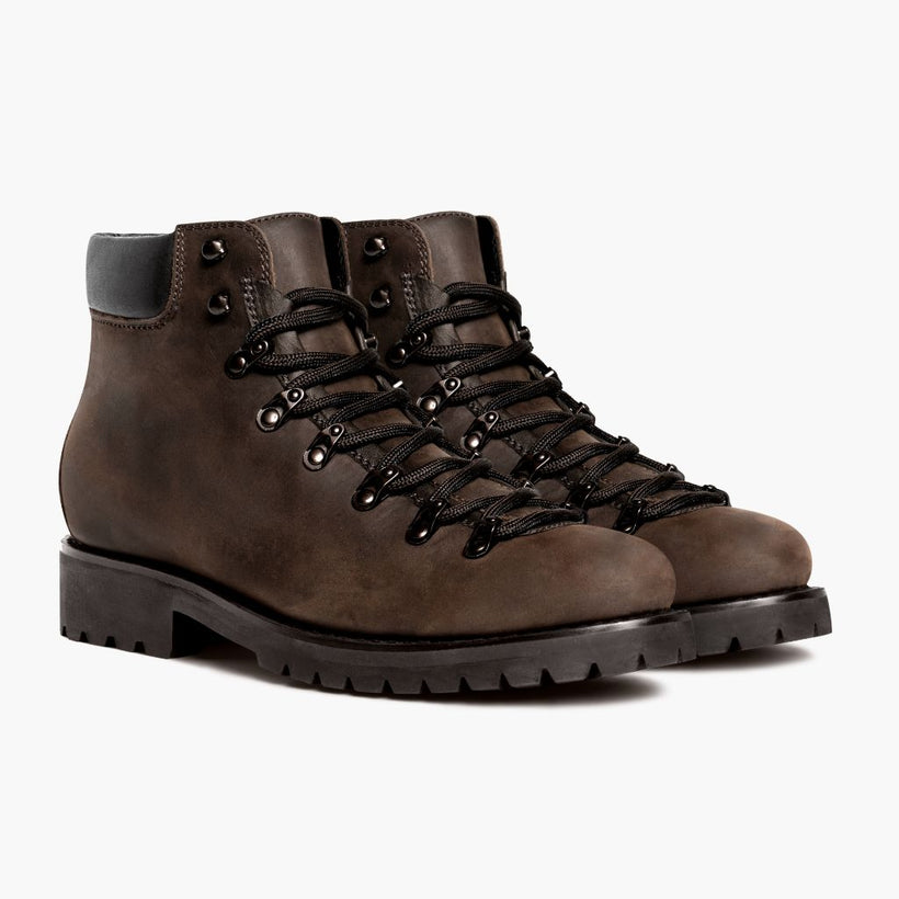 Commander Tobacco Leather Boots Ανδρικό