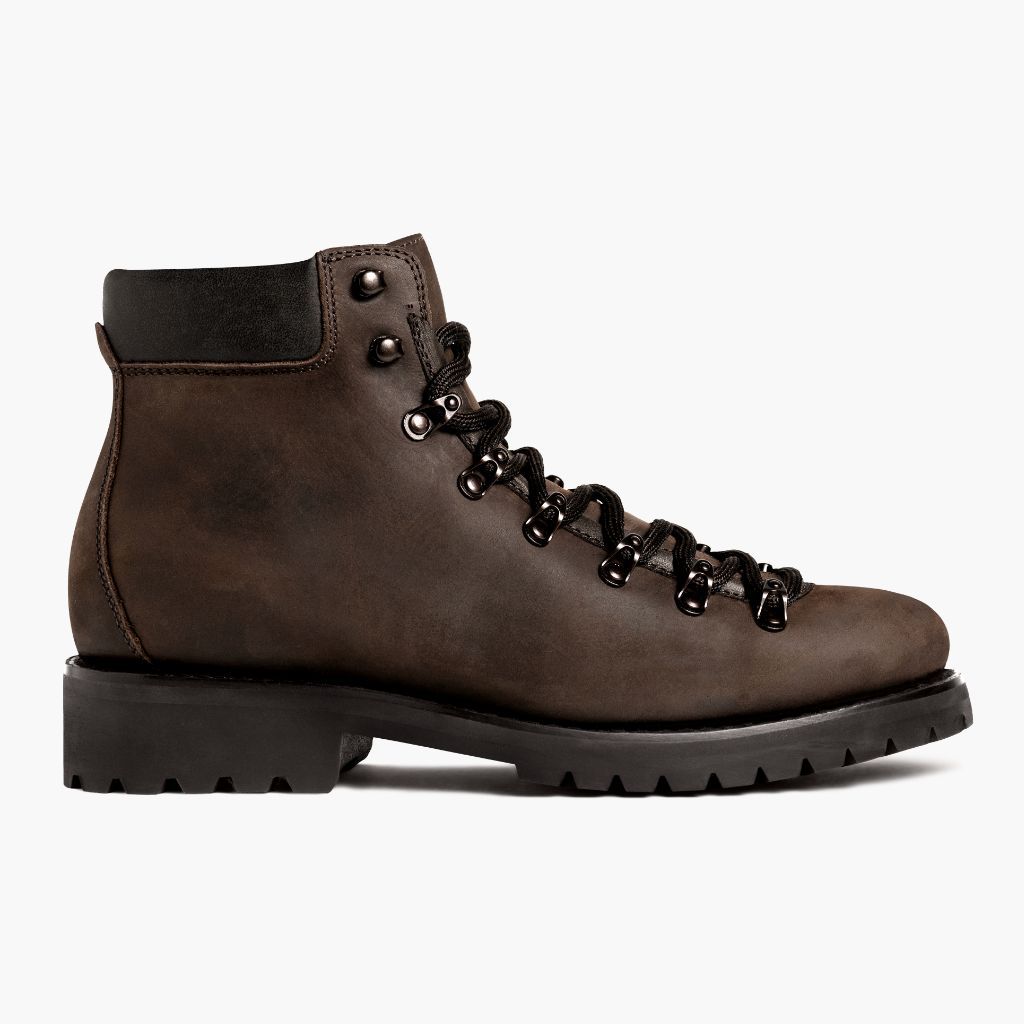 Classic Full-Grain leather Boots - Κατασκευή ραφής Goodyear & λεπτομέρεια μύτης παπουτσιού