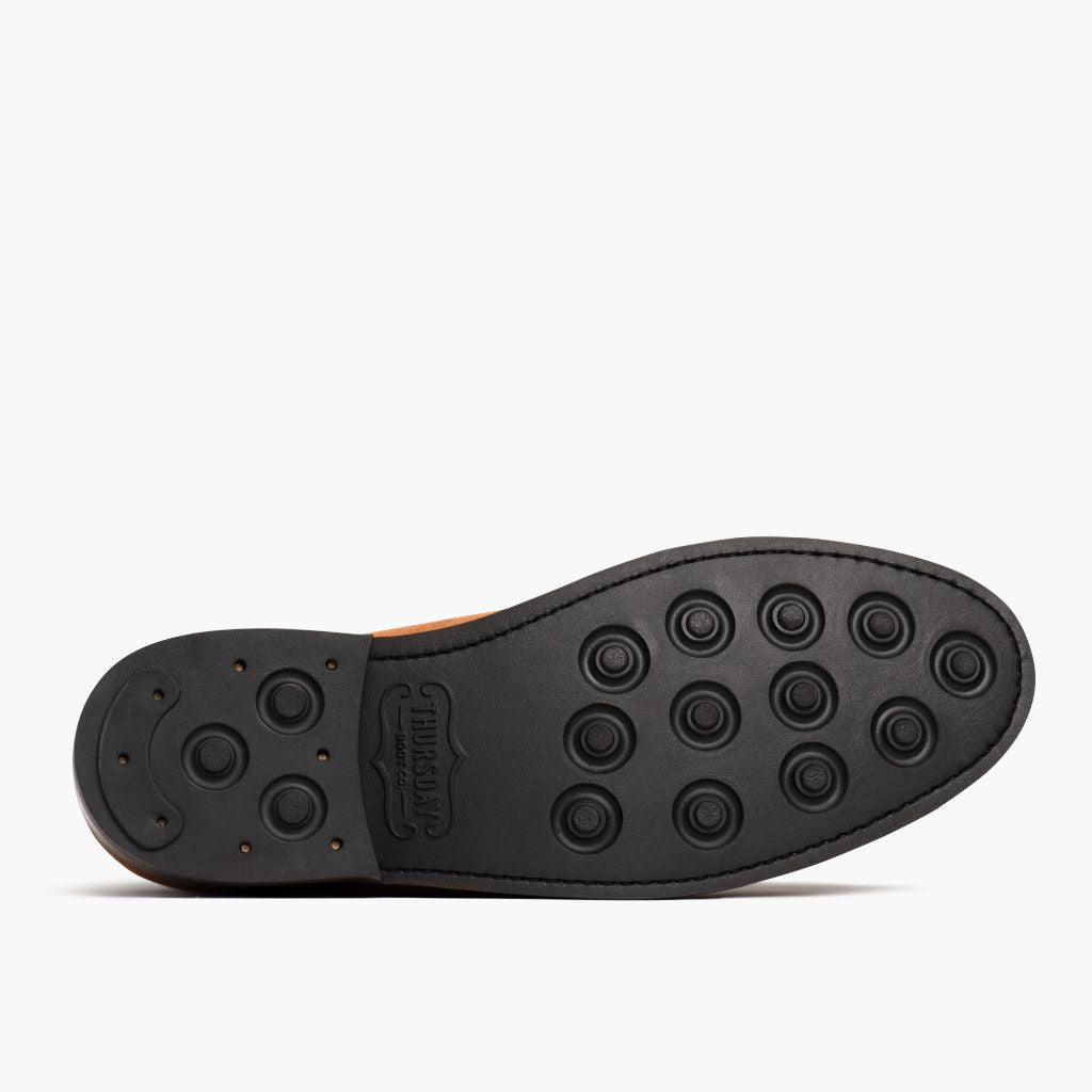 High-Traction Rubber Outsole & Lug Tread Pattern on Duke Honey Suede Δερμάτινα μποτάκια Ανδρικό