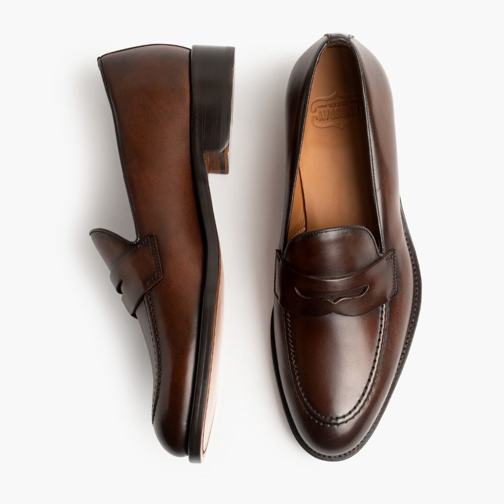 Lincoln Rich Mahogany Δερμάτινα sneakers Ανδρικό - Ενισχυμένη φτέρνα & διπλές ραφές ακριβείας