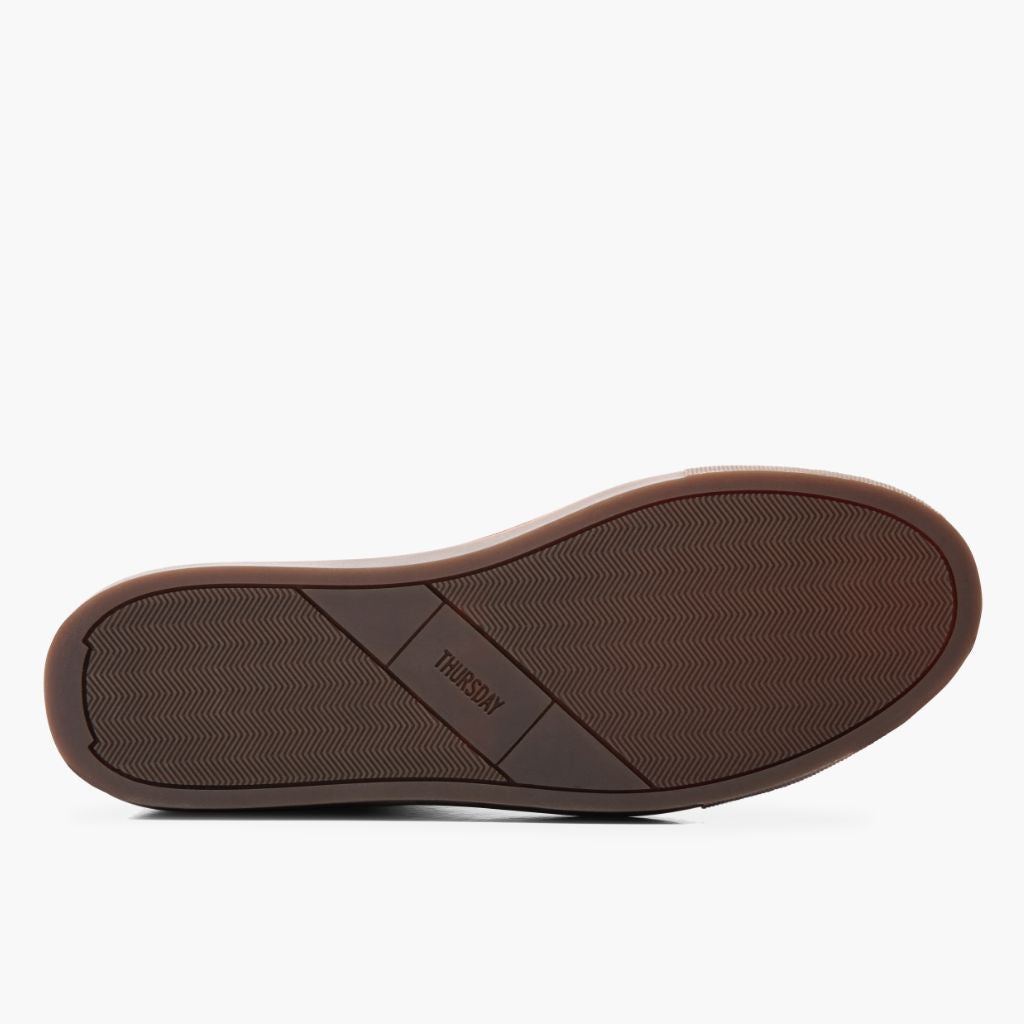 High-Traction Rubber Outsole & Lug Tread Pattern on Premier Low Top Natural Δερμάτινα sneakers Ανδρικό For Men