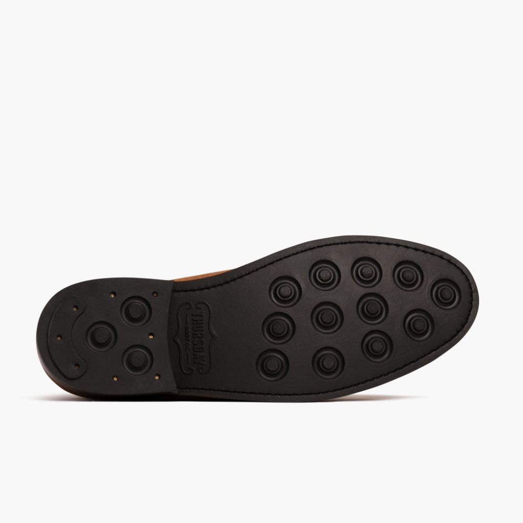 High-Traction Rubber Outsole & Lug Tread Pattern on President Brandy Δερμάτινα μποτάκια Ανδρικό For Men