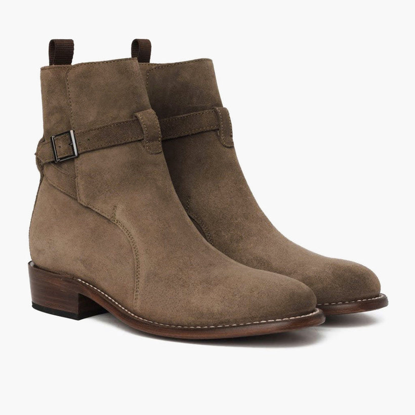 Rogue Taupe Leather Boots Ανδρικό