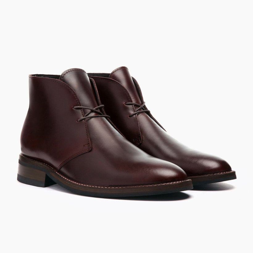 Scout Καφέ Leather Boots Ανδρικό