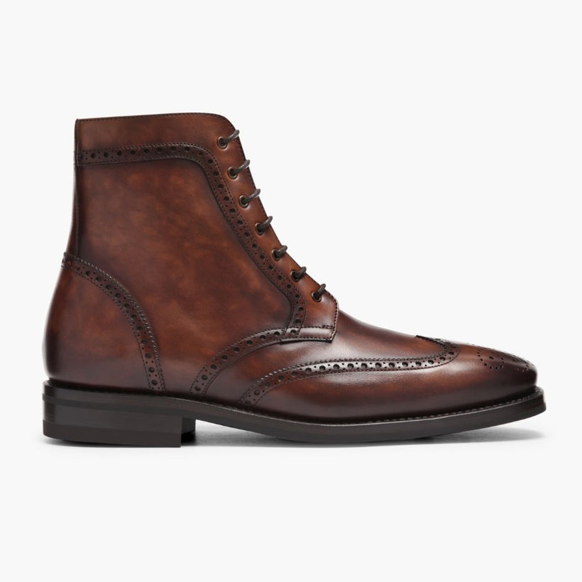 Wingtip Color #77 Leather Boots Ανδρικό