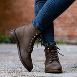 Authentic Full-Grain Leather Grain Depth & Pull-Up Patina Texture Detail