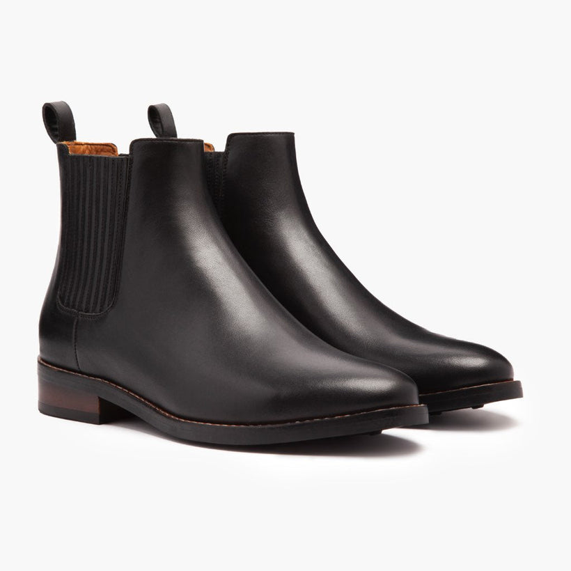 Dreamer Μαύρο Leather Boots Γυναικείο