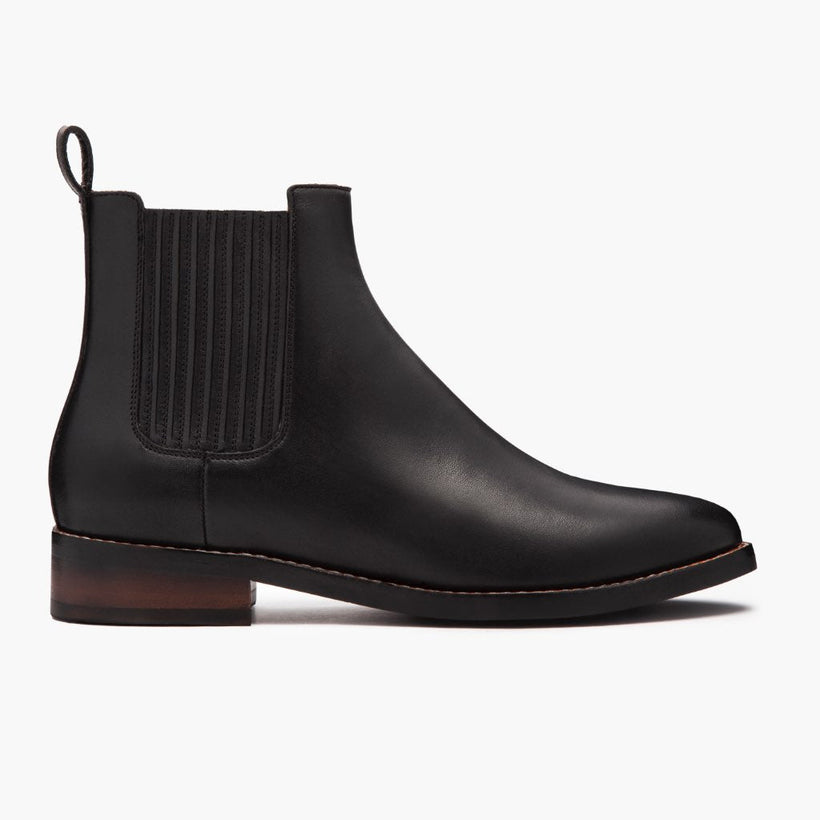 Dreamer Μαύρο Leather Boots Γυναικείο