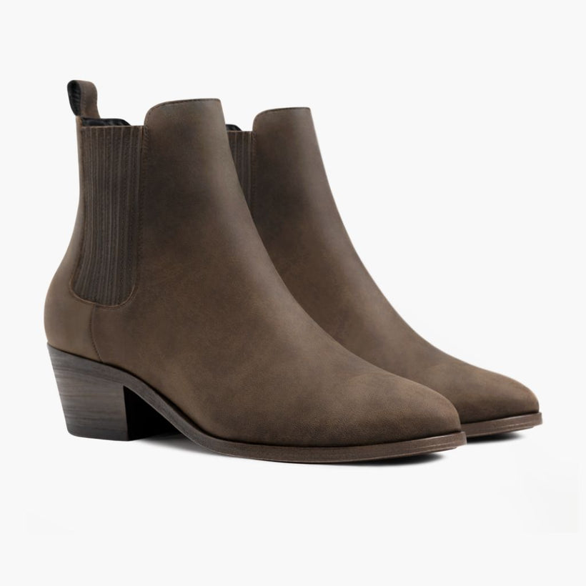 Dreamer Bootie Tobacco Leather Boots Γυναικείο