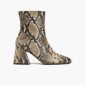 Heartbreaker Snake Print Δερμάτινα μποτάκια Γυναικείο