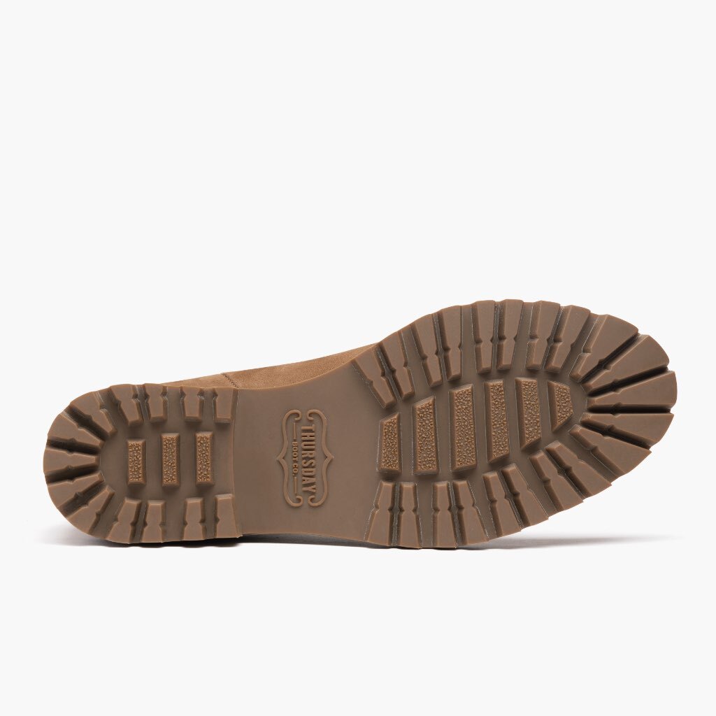 High-Traction Rubber Outsole & Lug Tread Pattern on Legend Pebble Δερμάτινα μποτάκια Γυναικείο