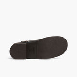 Authentic Full-Grain Leather Grain Depth & Pull-Up Patina Texture Detail