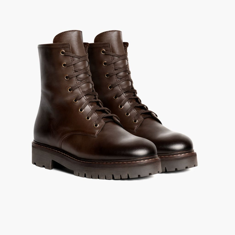 Combat Java Leather Boots Γυναικείο