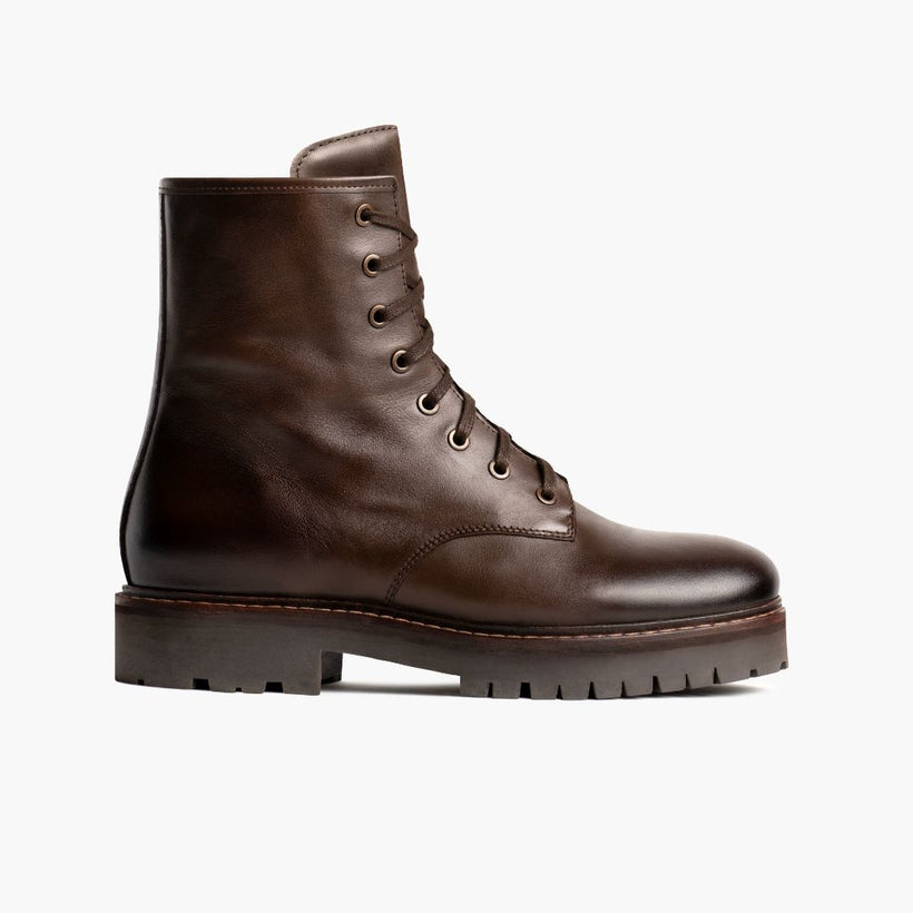 Combat Java Leather Boots Γυναικείο